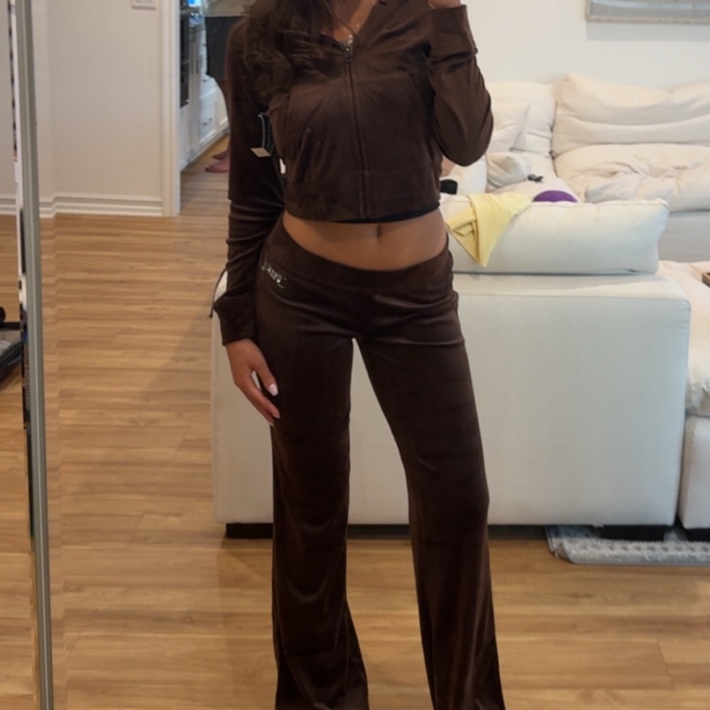 Brown Women's Pants & Jumpsuit Set